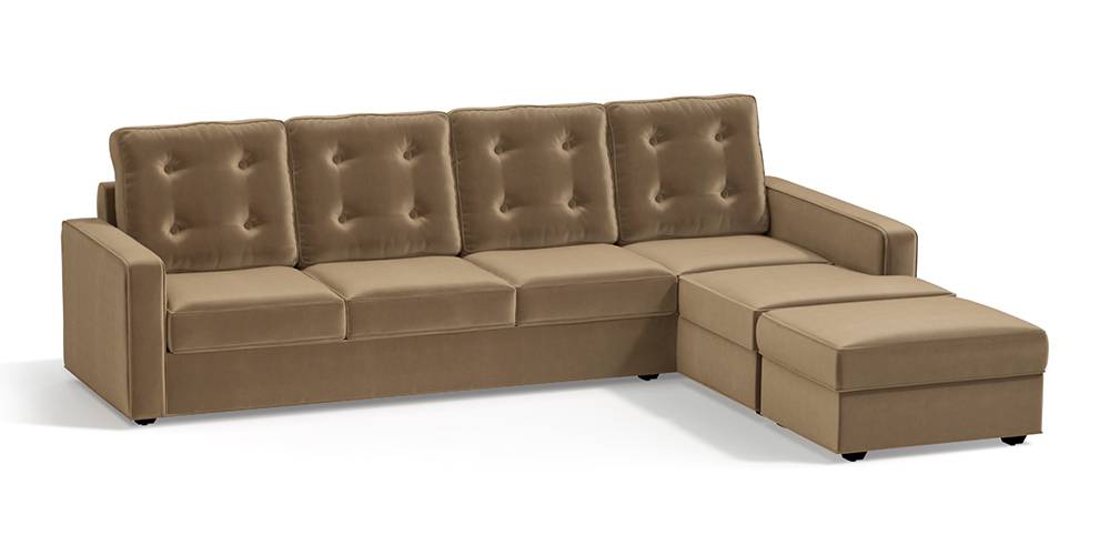Apollo Sectional Tufted Sofa